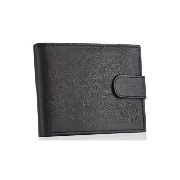 Portofel barbati din piele neagra Etpm-kz-60