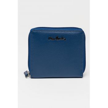 Portofel de piele cu fermoar