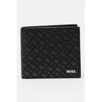 Portofel de piele cu model Zair