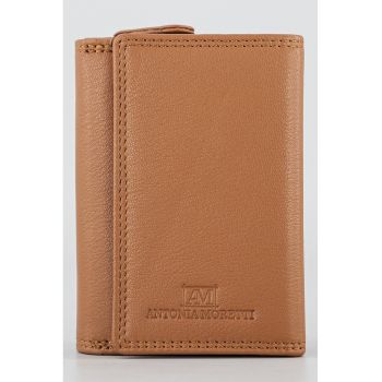 Portofel din piele cu fermoar