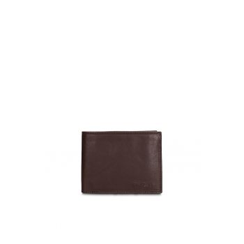 Portofel pliabil din piele Astero Plus