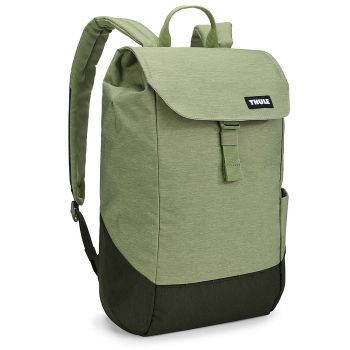 Rucsac urban cu compartiment laptop, Thule, Lithos, 16L, Quiet green