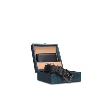 Set de portofel de piele si curea Erewhon - 2 piese