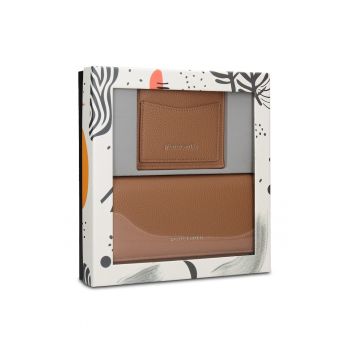 Set de portofel si portcart Celeste Ultra - 2 piese