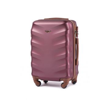 Troler Cabina -  ALBATROSS - ABS - 4 Roti - 55 cm - Grena