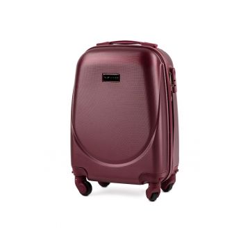 Troler Cabina -  GOOSE - ABS - 4 Roti - Detasabile - 51 cm - Burgundy
