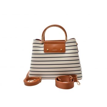 Geanta ALDO alba, SLOANA 459, din piele ecologica