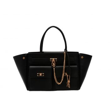 Geanta ALDO neagra, KATETOTE 001, din piele ecologica