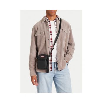 Geanta barbati  model C-HTR-XC-003-08 - material sintetic - culoare neagra