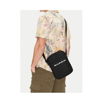 Geanta barbati  Textil - Neagra