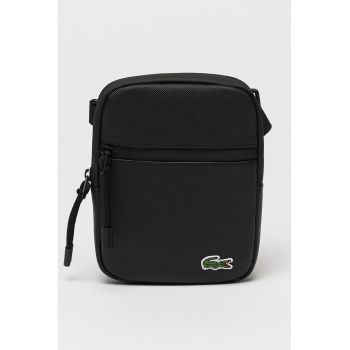 Geanta crossbody cu buzunare exterioare cu fermoar