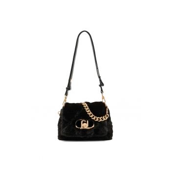 Geanta crossbody de blana sintetica Lapuffy