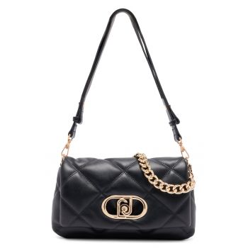 Geanta cu bareta de umar si aspect matlasat Lapuffy