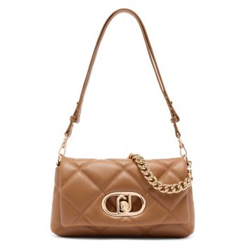 Geanta cu bareta de umar si aspect matlasat Lapuffy