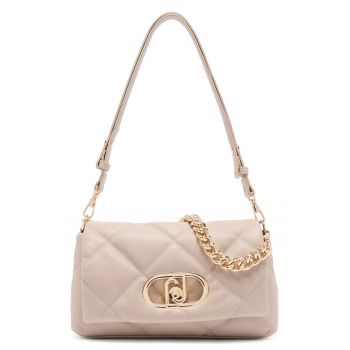 Geanta cu bareta de umar si aspect matlasat Lapuffy