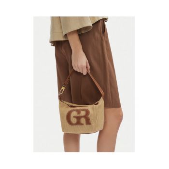 Geanta dama  bej - din material textil