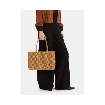 Geanta dama  bej - material textil - model C-MEXX-L-012-08