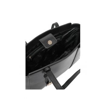 Geanta dama  C-MARYLAND - neagra - din material textil