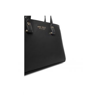 Geanta dama  CEO-MAINE-LDA8203 - neagra - din material textil