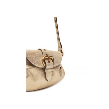 Geanta dama  Jolene Shoulder Mini - roz - din piele naturala