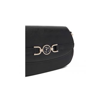 Geanta dama -  model EO-ALLISON-KY158 - neagra - material textil