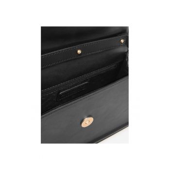 Geanta dama  model EO-ALYSSA-KY162 - neagra - din material textil