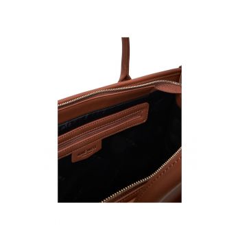 Geanta dama  model EO-KENTUCKY-LDA8168 - culoare brown - material textil.