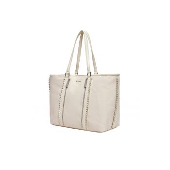 Geanta dama  model Wen-30 - ecologica - alba