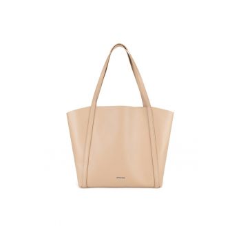 Geanta dama  WEN-17 - bej - material sintetic