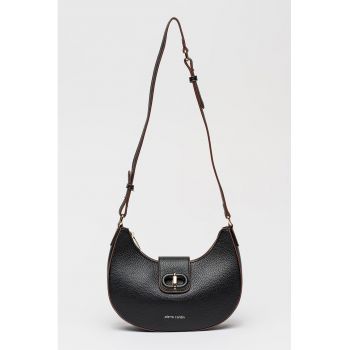 Geanta de piele ecologica cu bareta