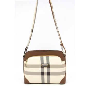 Geanta de piele ecologica cu bareta ajustabila de umar