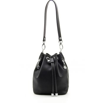 Geanta de piele ecologica cu bareta de umar