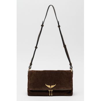 Geanta de piele intoarsa Rocky II