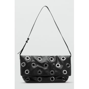 Geanta de umar cu elemente metalice