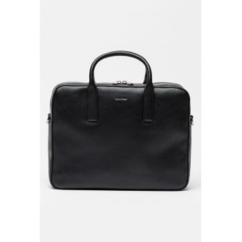 Geanta messenger din piele ecologica Raised Commute