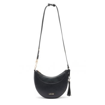 Geanta semiluna din piele ecologica