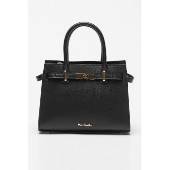 Geanta uni de piele cu bareta de umar