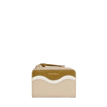 Nami wallet sandshell + pear + seagrass