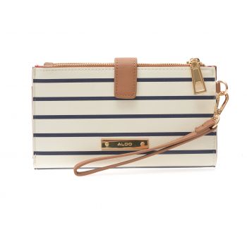 Portofel ALDO alb, RORBAG 459, din piele ecologica