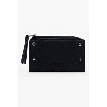 Portofel din piele ecologica cu fermoar