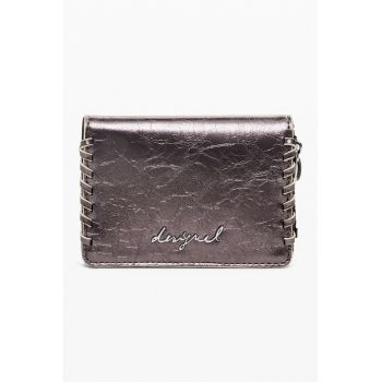 Portofel din piele ecologica cu logo metalic