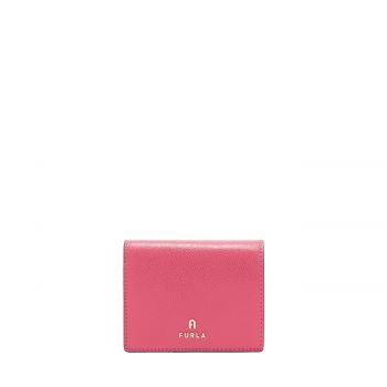 Camelia s compact bifold velvet pink + corolla