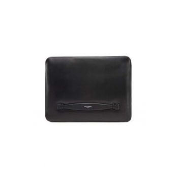 Geanta barbati -  piele naturala - neagra