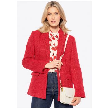 Geanta crossbody dama  piele naturala - crem - dimensiuni compacte