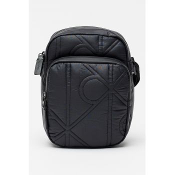 Geanta crossbody din material textil Puffer Report