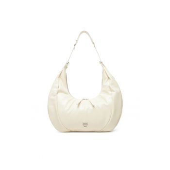 Geanta dama  Bianco Z14S Slouchy Hobo Big - piele naturala - roz