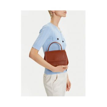 Geanta dama  brown - material textil - model C-MEXX-S-010-08