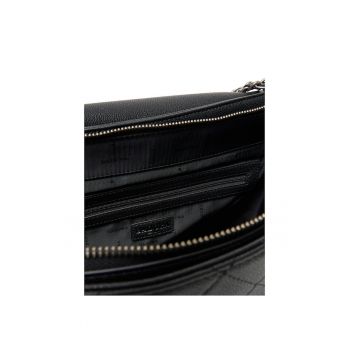 Geanta dama  model C-ALEXIS-LA482-3031 - neagra - din material textil