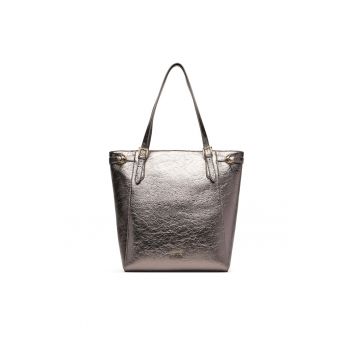 Geanta dama  model C-JNY-M-020-08 - argintie - din material textil