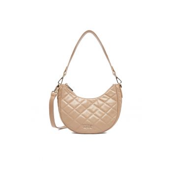 Geanta dama  model CEO-ROSE - culoare bej - material textil